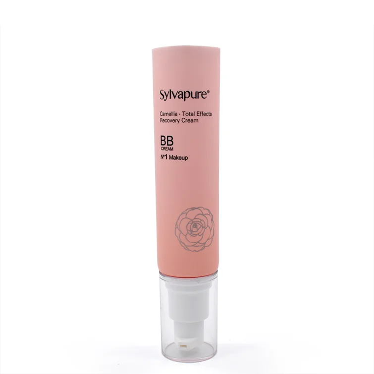 
High quality China made squeezable airless pump plastic tube for skin care 