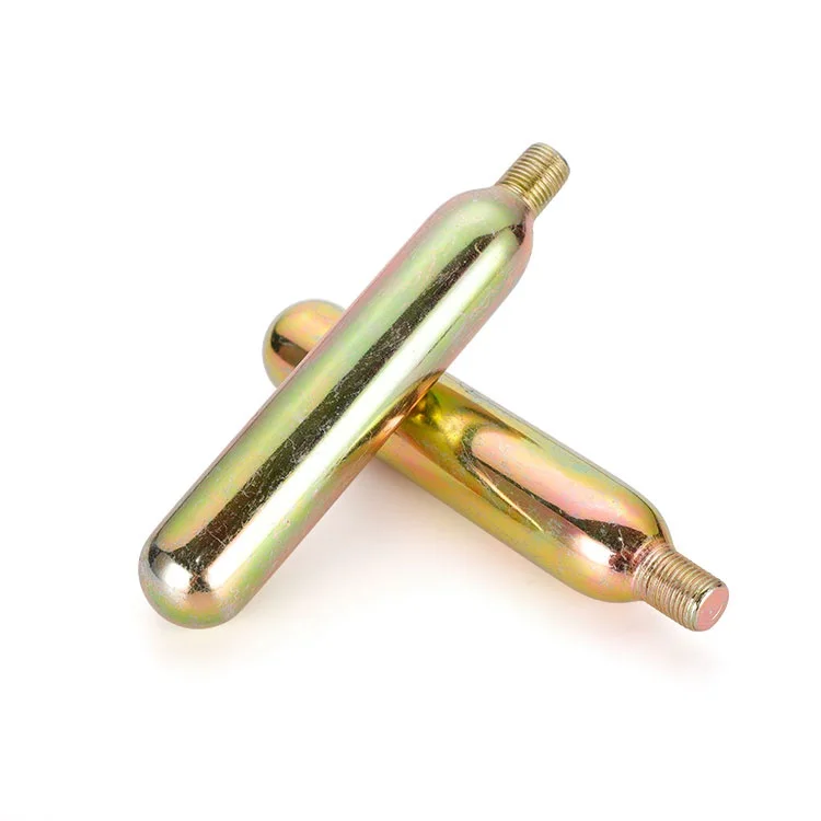 High Pressure 33gram CO2 Cartridge Life Vest Refillable Special Gas Bottle 33g CO2 Gas Cylinder