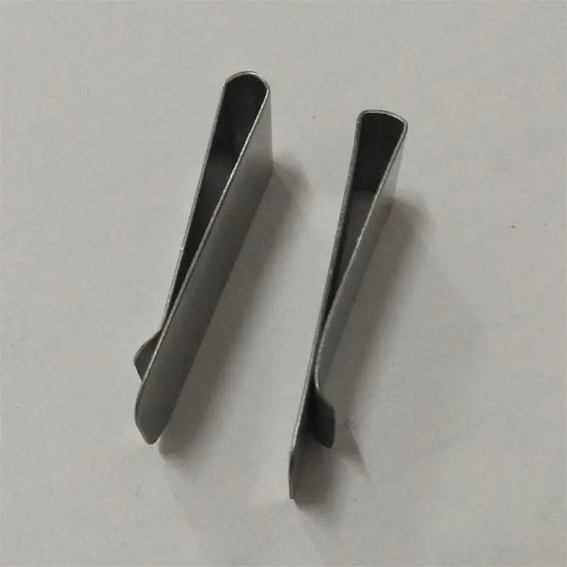 Custom Logo Metal Aluminum  Stainless Steel Money Clip For paper money