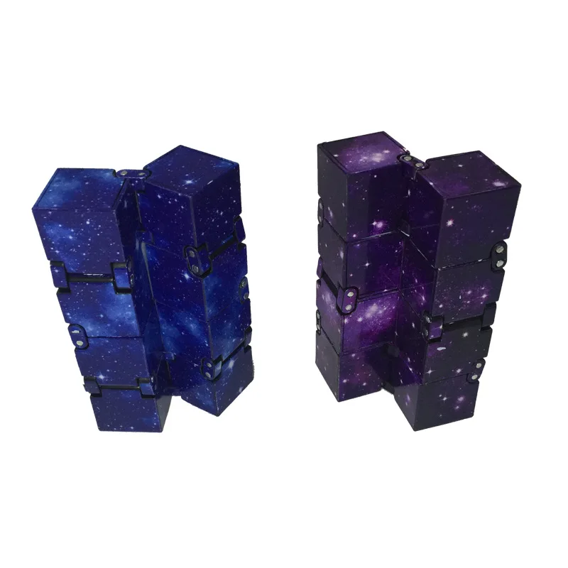 
Wholesale Cheap Decompressure Stress Relief Magic Cube Mini Fidget Toys Infinity Cube 