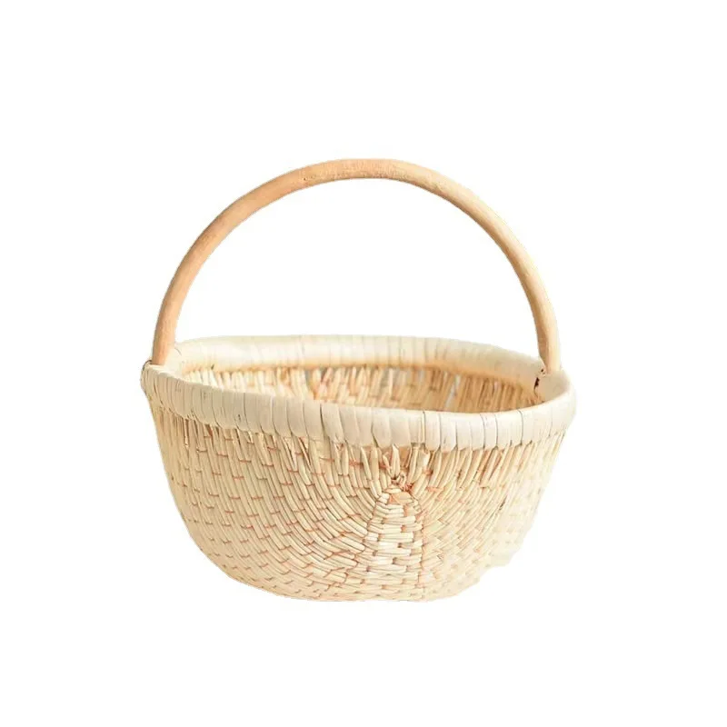Multifunctional Plastic Waterproof Storage Basket Picnic Basket Woven Basket