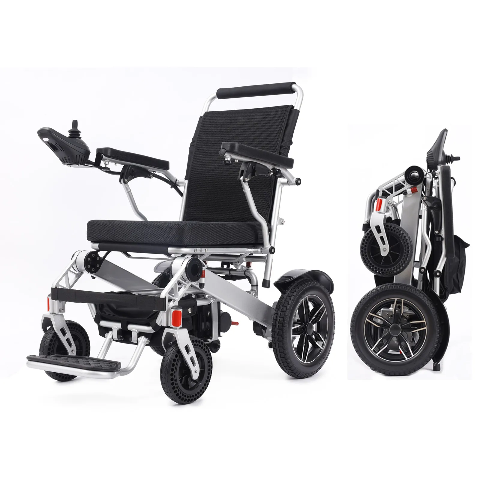 High Quality Remote Control Active Wheelchair Electric Automatic Foldable Wheelchair for Disabled People