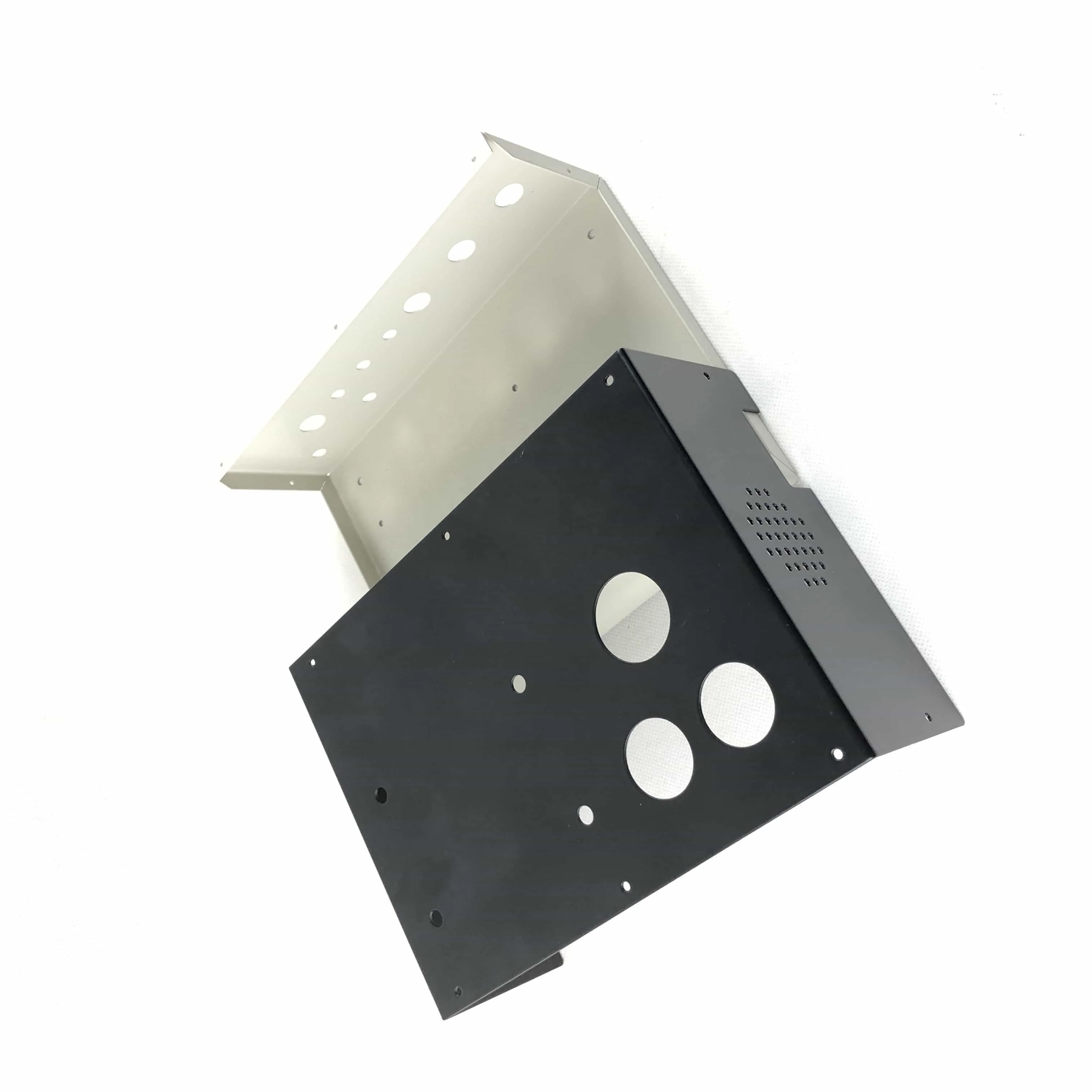 Factory directly fabricate powder coating sheet metal box and enclosure/laser cutting service/metal bending service