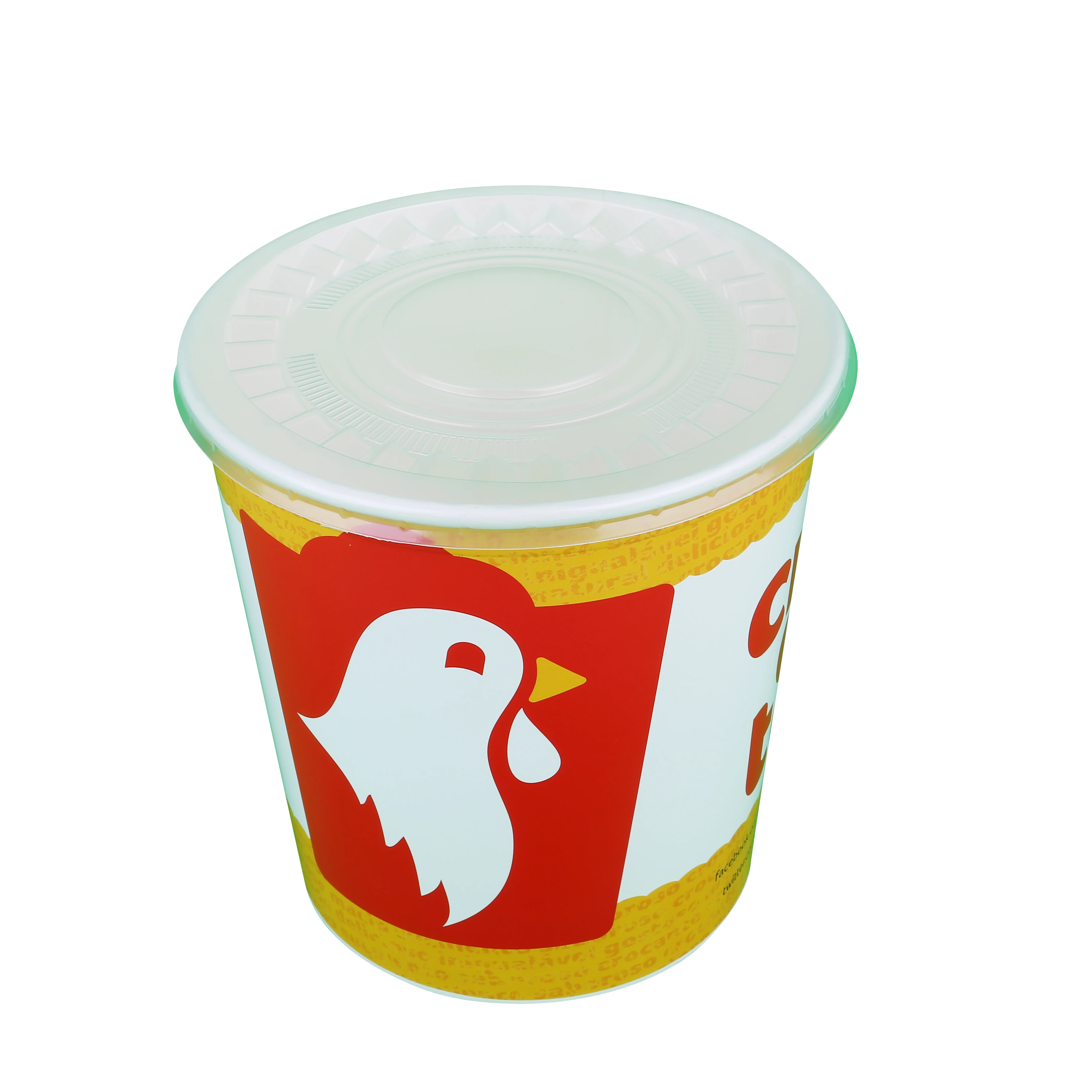 Factory Custom Printed Takeaway Family Big Box Paper Fried Chicken Bucket Roasted Chicken Cup