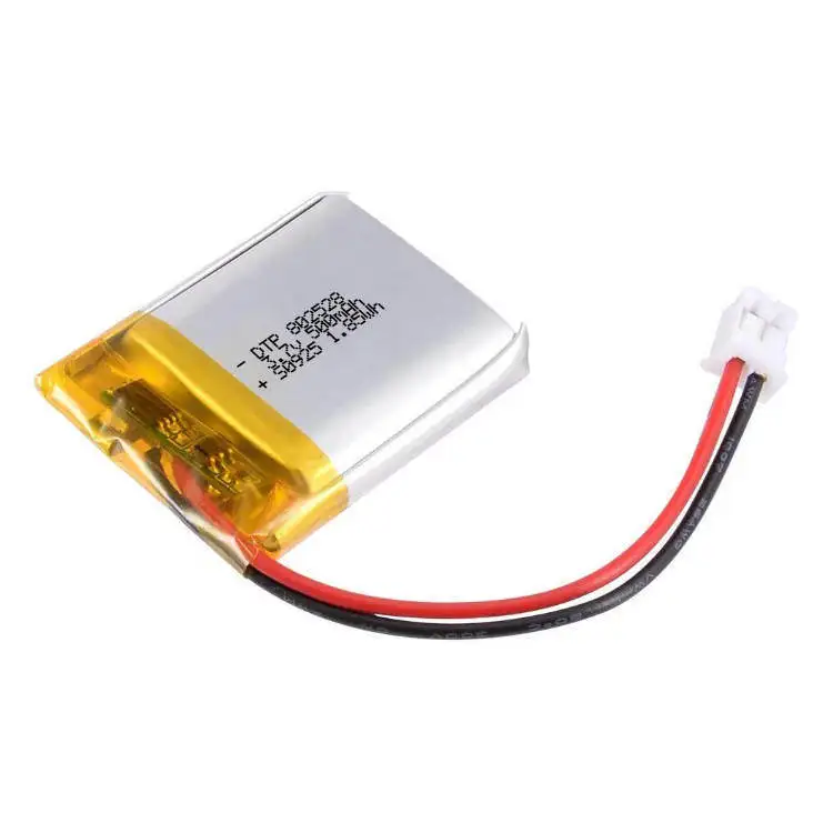 CE ROHS certificate 802528 500mah polymer lithium ion battery