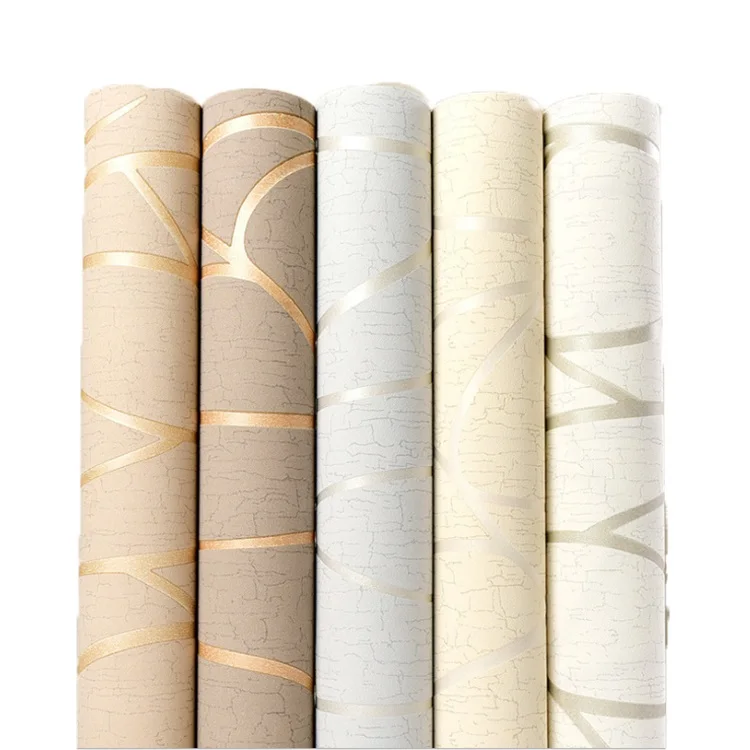 High quality non-woven fabric modern beautiful bedroom 3d wall paper wallpaper