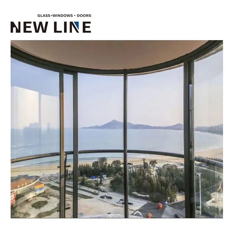 6mm Tempered Glass Curved Glass Bending and Tempering Building Glass Factory With Top Quality