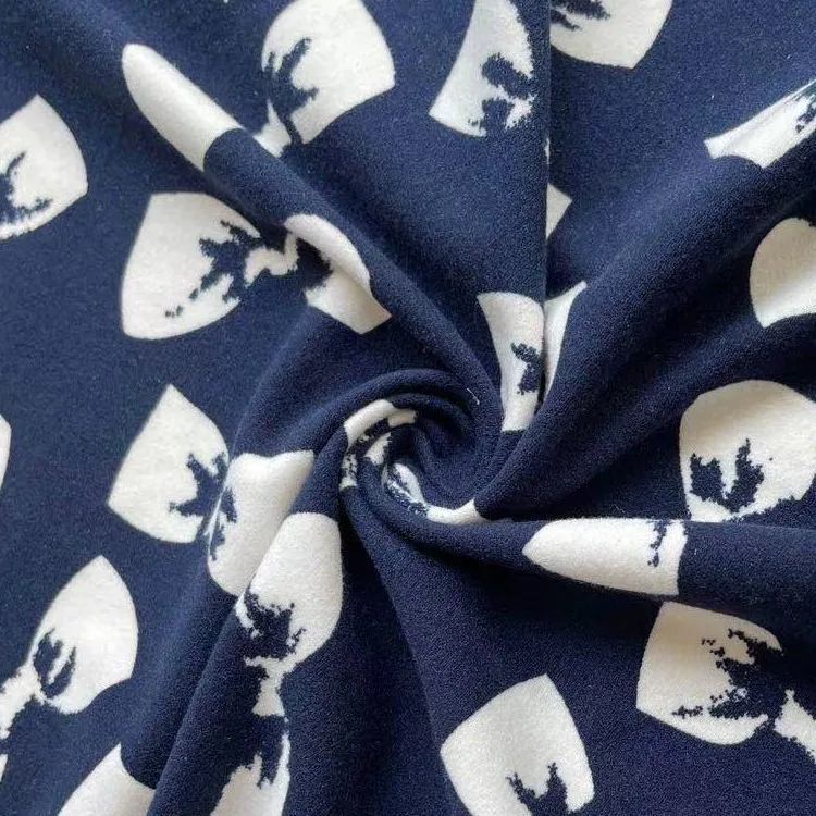 High quality soft beautiful knitted polyester milk silk DTY brushed fabric for cloth