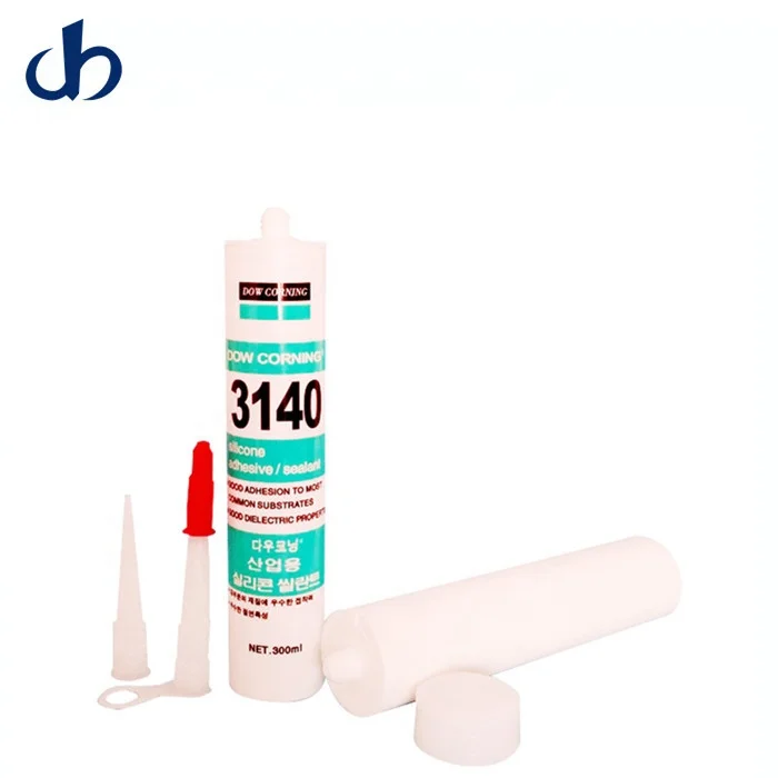 300 ML HDPE empty cartridge with piston and nozzle For Silicone Sealant