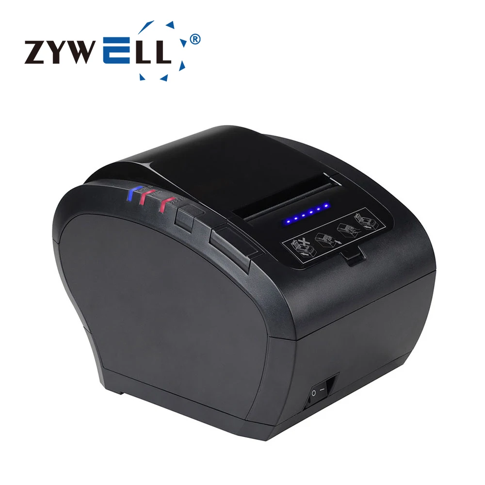 ZYWELL pos systems for supermarket checker price pos machine 80mm bluetooth thermal receipt printer