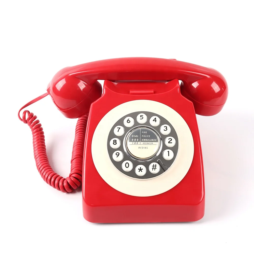 Mufeng Wedding Audio Guest Book Voice Message Recording Telephone Plug and Use for Photo Decoration Party Wedding Exhibition