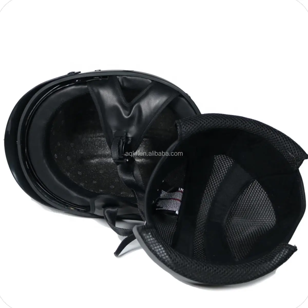 Carbon fiber retro motorcycle helmet, 1/2 helmet. Motorcycle, bicycle riding helmet.