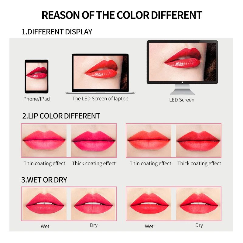 Factory Low Price Cosmetics Multi-Colored Mate Makeup Oem Liquid  Lipstick