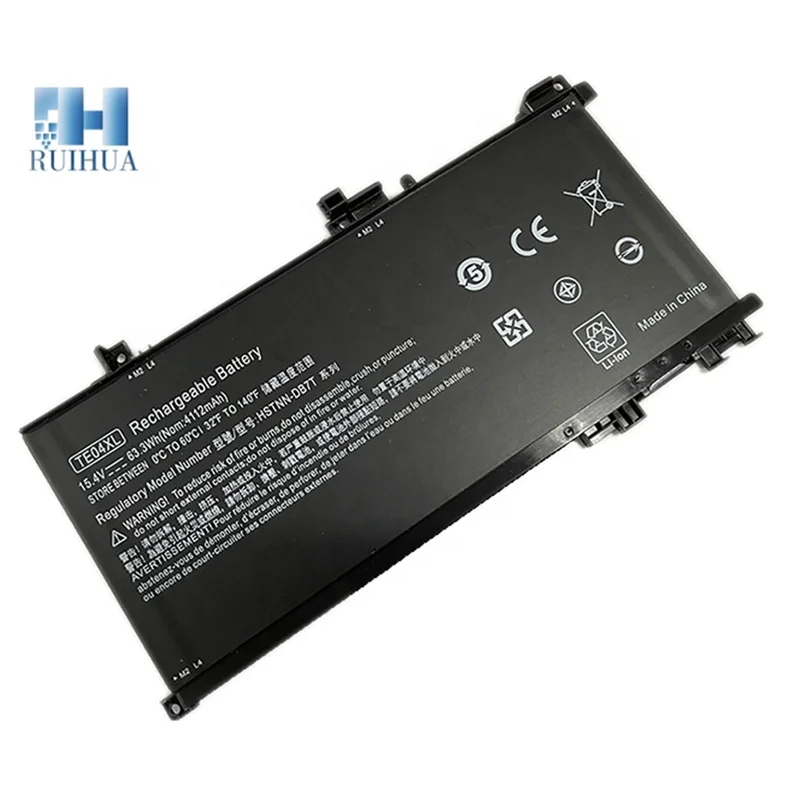 RUIHUA lithium ion Battery  TE04XL  Original Laptop Battery For HP Omen 15-AX200 Series Omen Pavilion 15-BC Series laptop