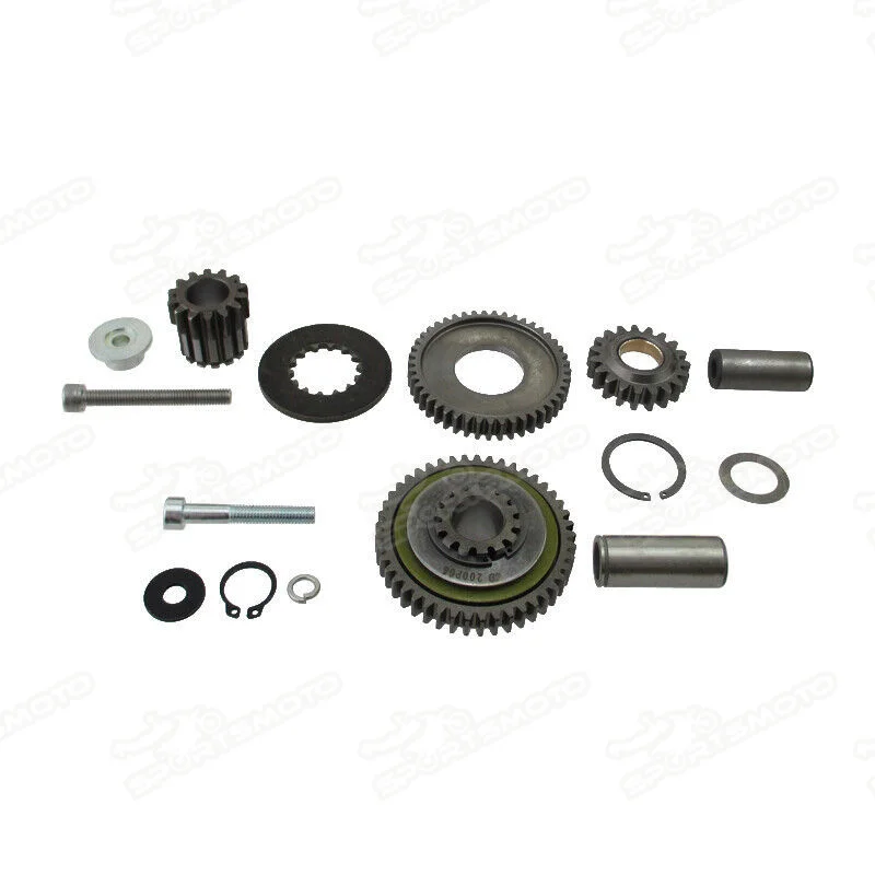Starter Starting Twin Gears For ZS NC250 NC250S NC300S NC450 KAYO BSE MOTOLAND AVANTIS ENDURO Dirt Bike