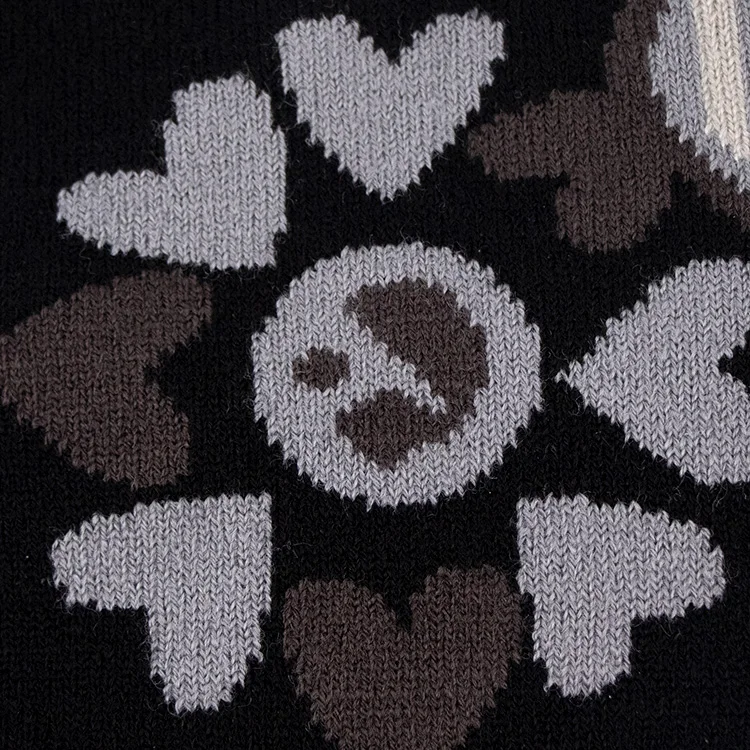 Custom Color Jacquard Skull Cap Soft Cuffless Warm Toque Knit Beanie Manufacture