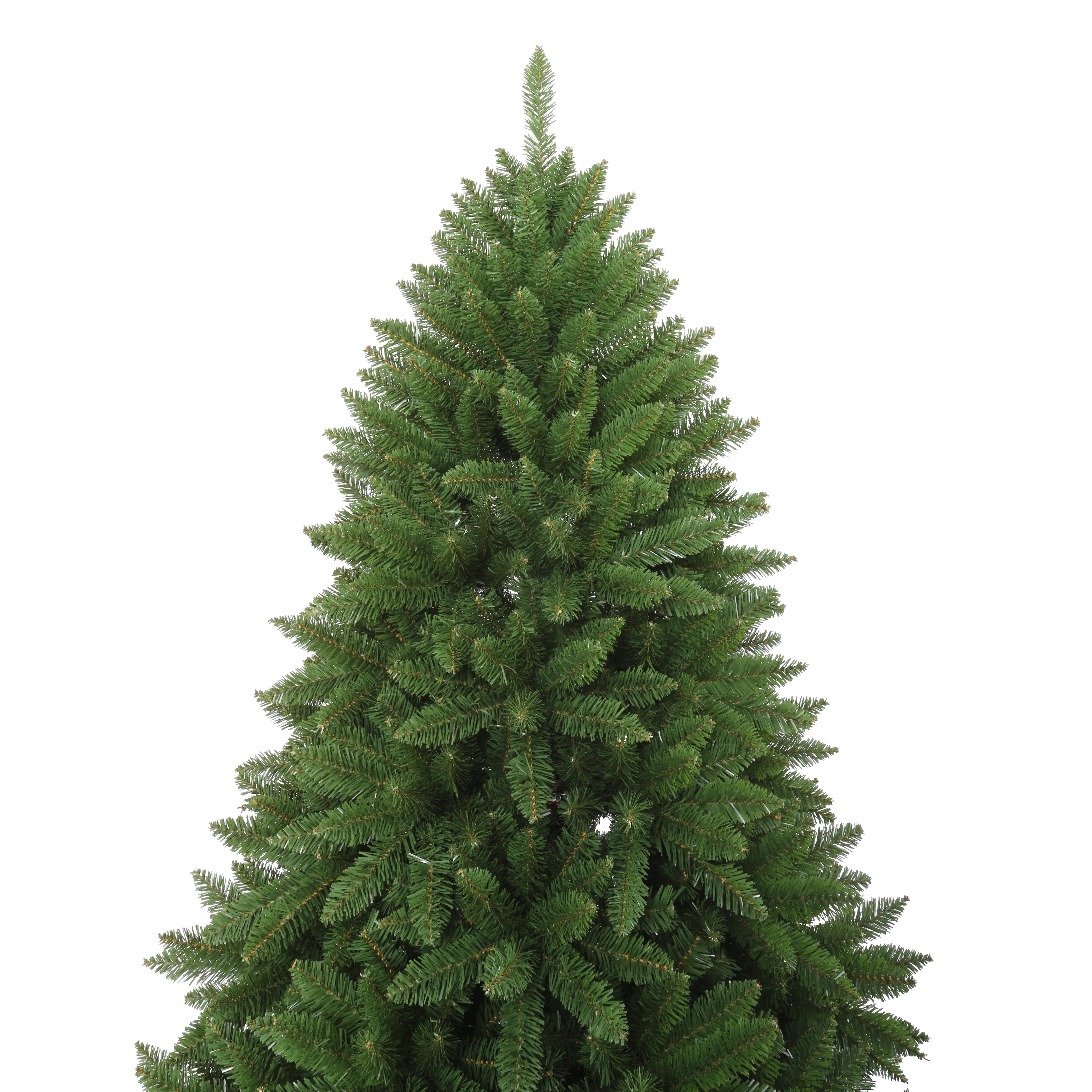 2024 best seller 6FT Basic Fir Christmas Tree Leaf Dense Thick PVC For Party Indoor and outdoor decoration