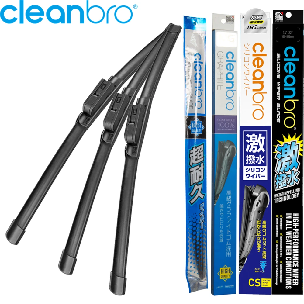 Cleanbro Wholesale Auto Universal soft wiper blade car windshield soft silicone wiper blades