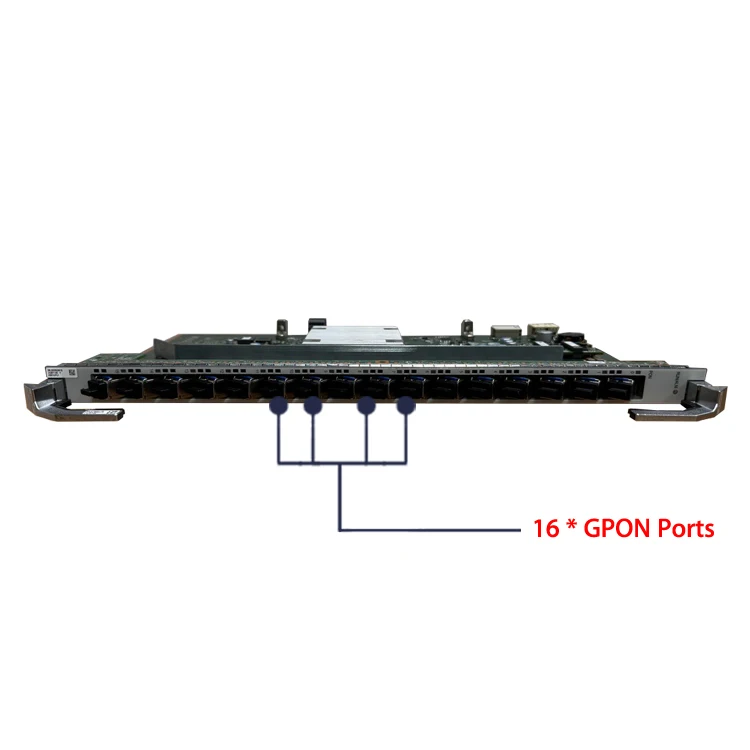 Оригинальный GPLF 16-портовый GPON OLT сервисная карточная плата оптоволоконное оборудование для серии MA5800 C + ++