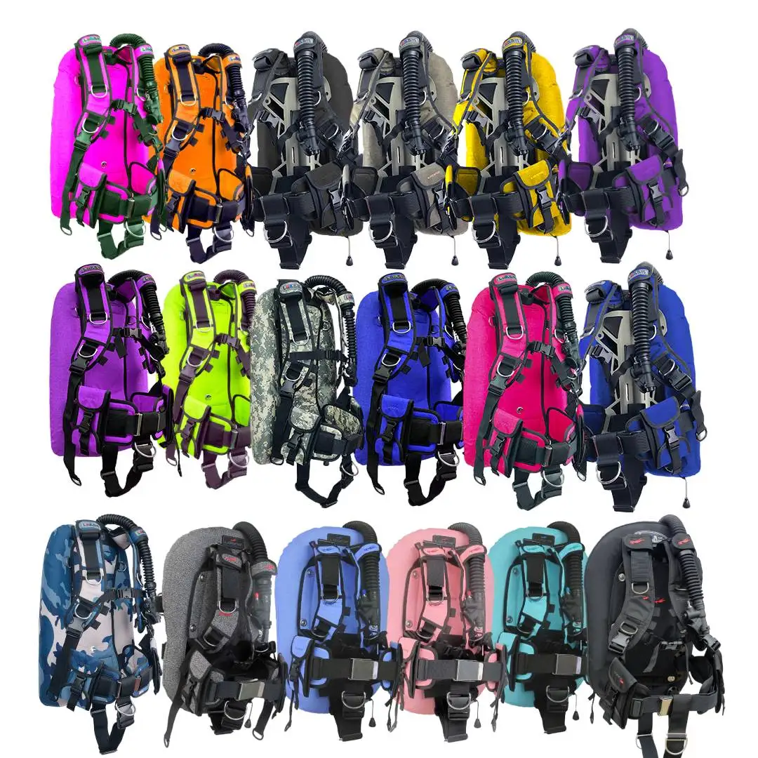 Bcd Package Nylon Diving Equipment for Sports Underwater Swim Gear with Essential Features