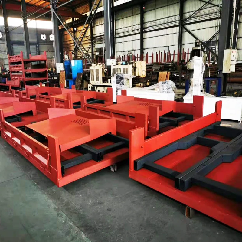 Customized steel tipping trailer body bed 6ton dump truck body with lifting system