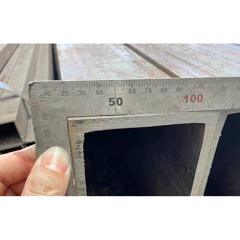 JIS Certified Price 75x75 6m 12m Length 1020 Rectangular Profile ASTM ERW Mild carbon Steel Structure Square Tube Pipe