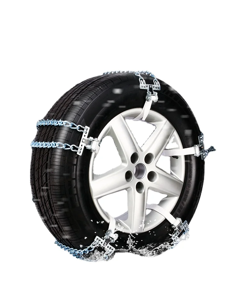 BOHU emergency tire chain galvanized snow chains for car tires portable snow chains car