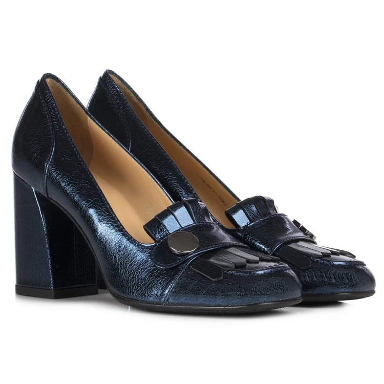 Wholesale Italian Sexy Lady High Heel Girl Party Loafer Women Pumps Leather Dress Shoes