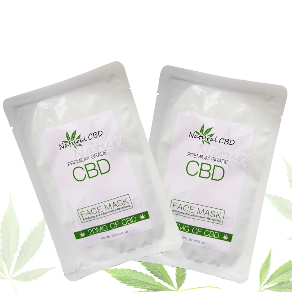 Китайский завод в наличии глубоко увлажняющая маска для удаления акне cbd 2021 лица