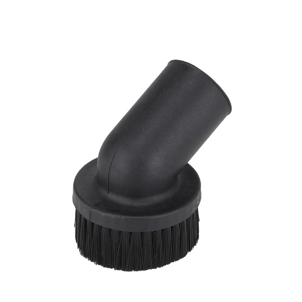 JIENUO Wet dry vacuum cleaner spare parts universal replacement round brush for floor cleaning for 32/40mm elastic tube