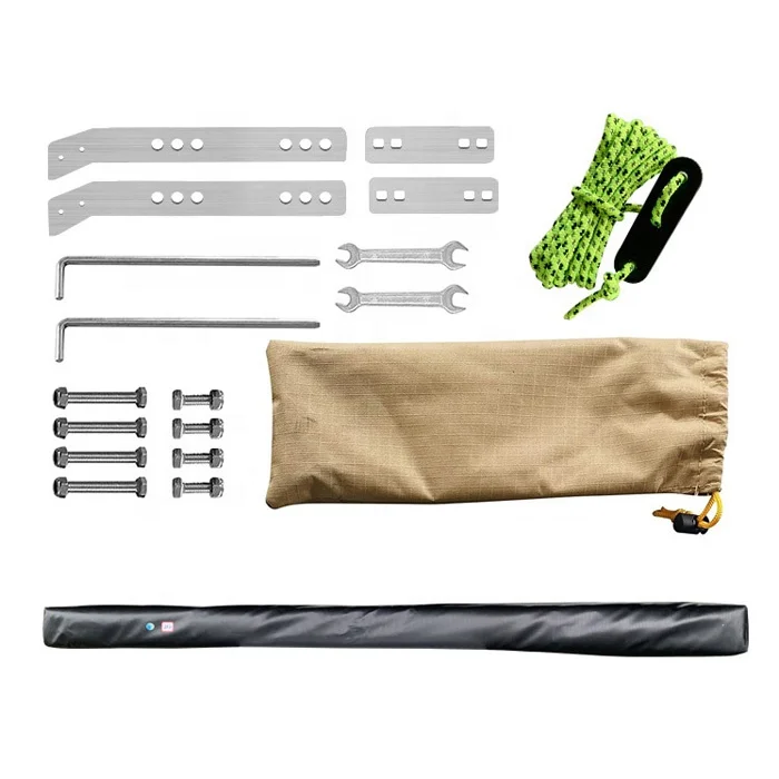 Hot sale retractable foxwing awning 270 car 4wd side shelter sheet for camping