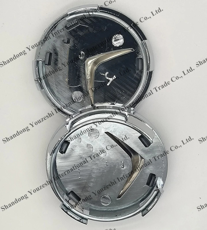 60mm Wheel Center Hub Caps Cover Emblem Logo Car Rim Cap For Citroen