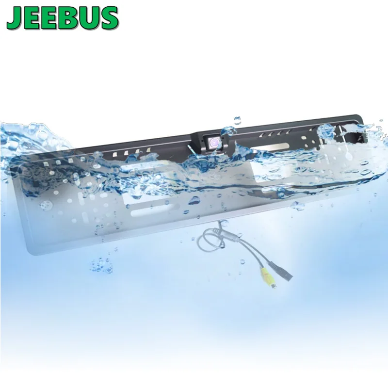 HD Night Vision Factory Vehicle License Plate Lamp Car Rear View Camera Reverse backup Camera For Europe