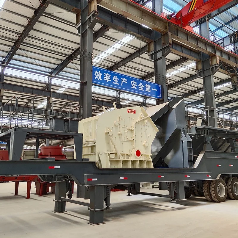 New Products Original Stone Equipment Machinery Gravel Granite Limestone Basalt Andesite Mobile Impact Crusher Price Offer