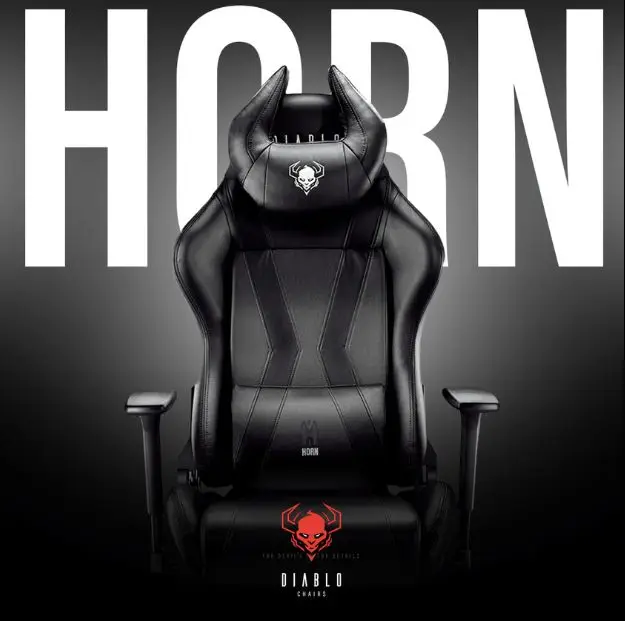 Free Sample Pc Racing Computer Reclining Leather Silla Cadeira Game Gamer Gaming Chair DIABLO chair x-horn