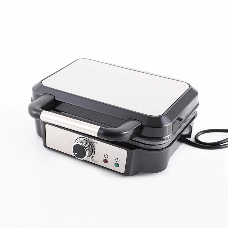 Kitchen Appliances Large 2-slice Waffle Maker Square Temperature Adjustable Electric Egg Waffle Maker