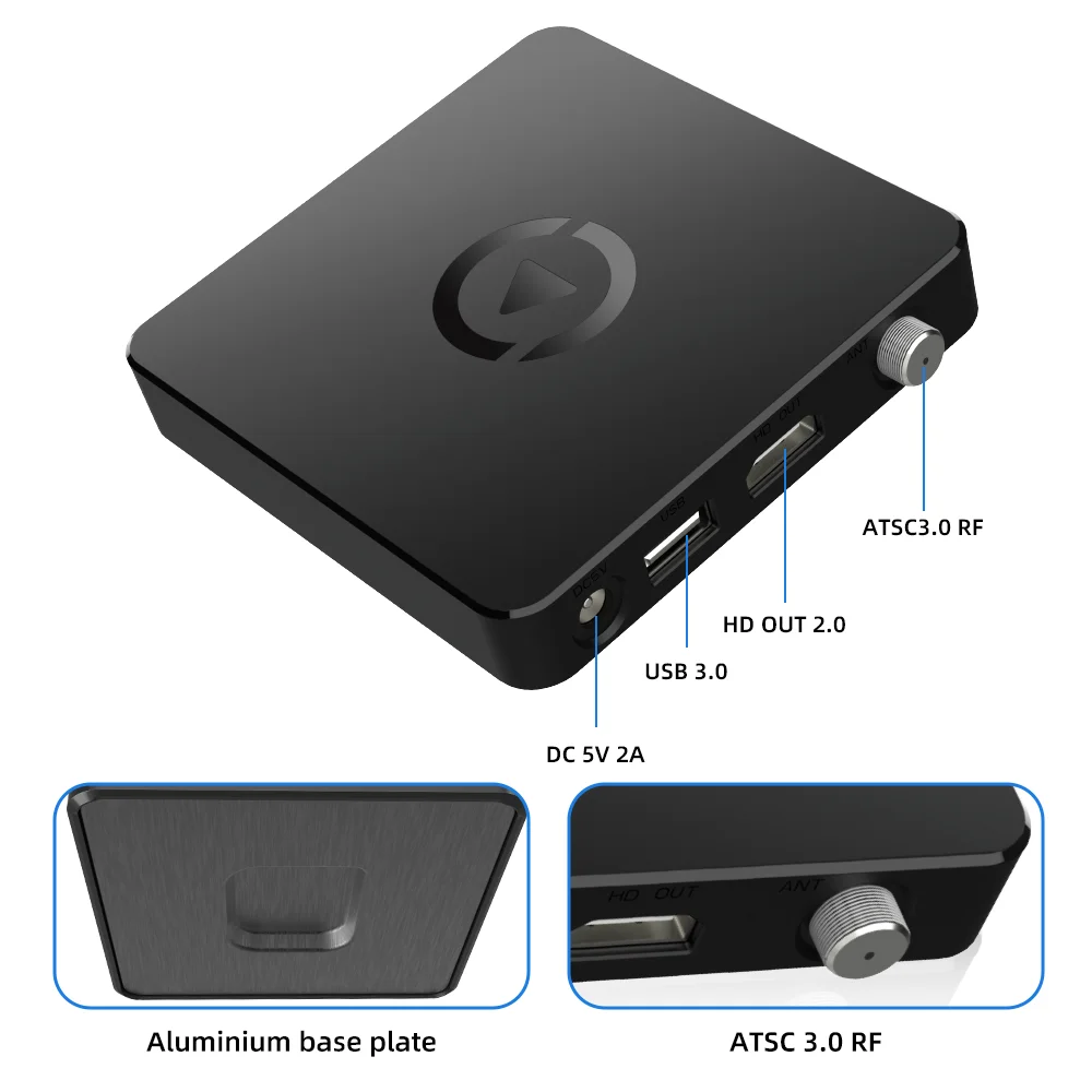 Product Manufacturer Android 11 Tv Converter ATSC 3.0 Full Hd Tv Box ATSC3 Decoder ATSC Tuner