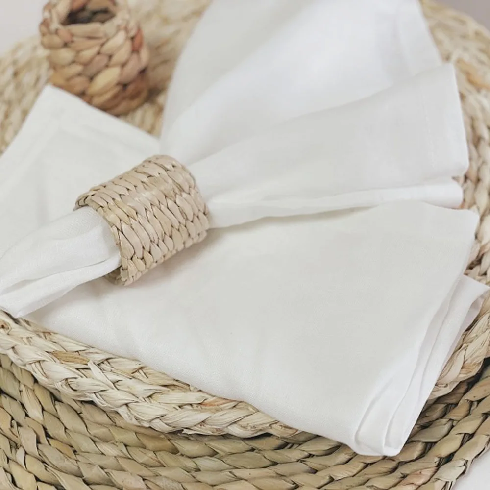 Wholesale hand made Rattan ring napkin holder