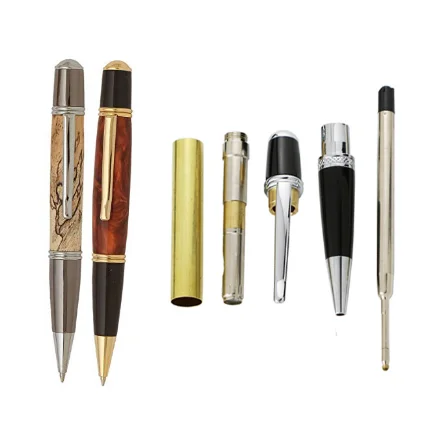 wholesale assemble ball pen turning kit  Woodturning Brass Roller Ball pen kits diy woodturning pen kits
