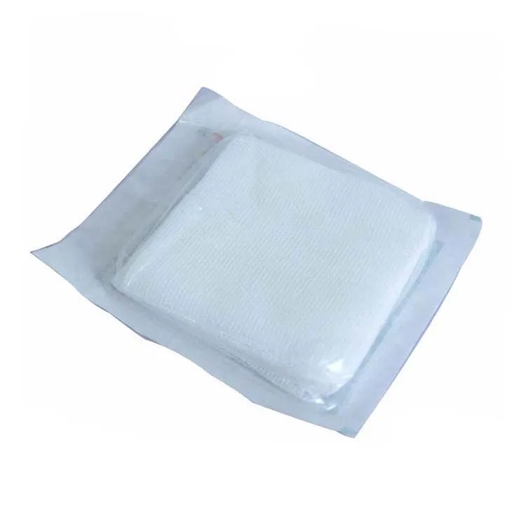 Sterilized Medical Absorbent Gauze Swab with Radiopaque Thread