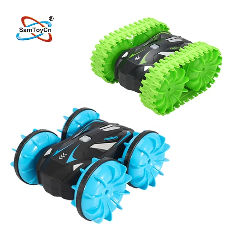 1: 20 2.4G 360 Degree Radio Remote Control Amphibious Double Sided High Speed Racing Drift RC Stunt Car
