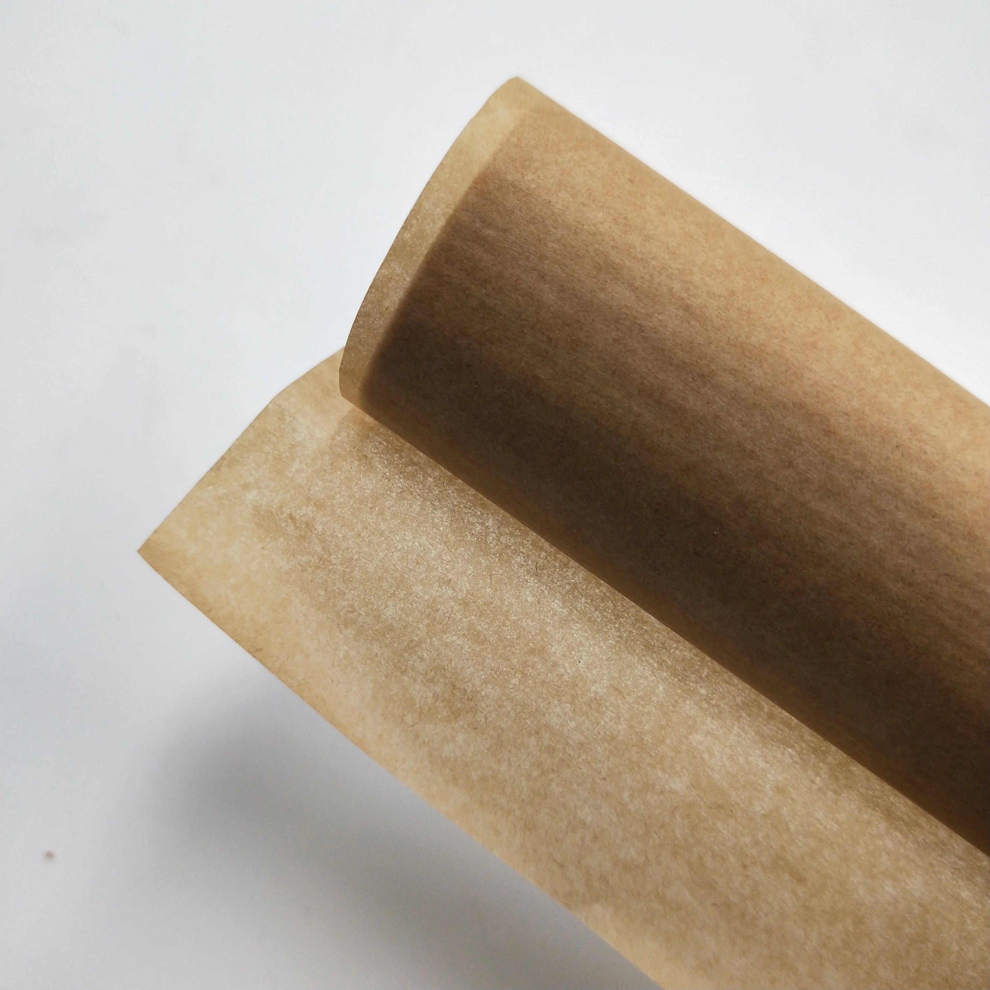 New Non-stick Food Grade Brown Multi-use Unbleached Parchment Baking Paper Roll with Slide Cutter