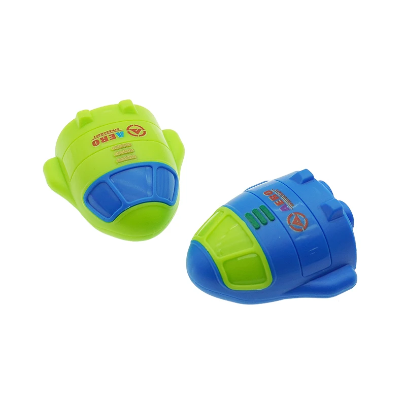 ABS Material Pull Back Space Boat Toys For Kids 45MM Capsule Toys