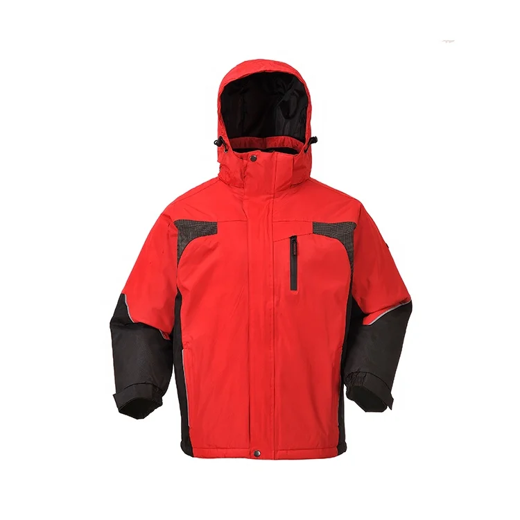 Wholesale price 190T polyester female uniform work parka coat