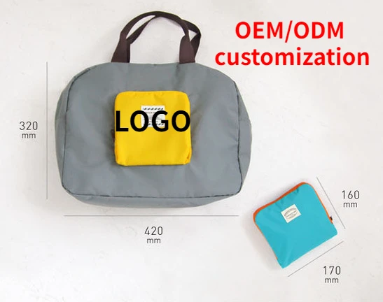 2023 New Oem/odm Organizer Large Travel Storage Bag Nylon Foldable Travel Bag Waterproof Minimalist Luggage Bag