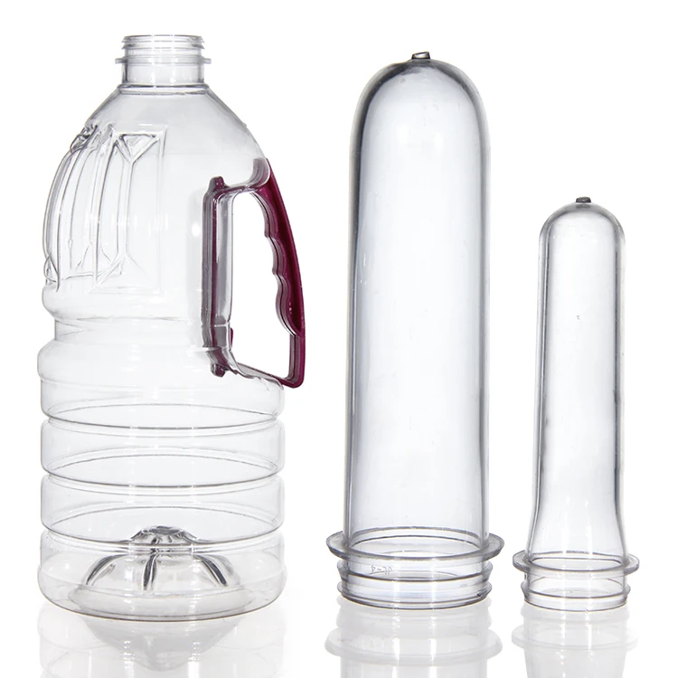 Luxury 55mm 140g 155g Food Oil PET Plastic Preform Bottle Making