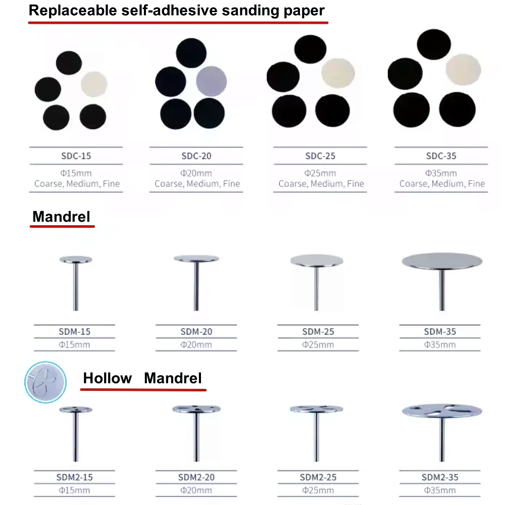 Manicure Pedicure Callus Cuticle Dead Skin Removal Sanding Paper Nail Drill Bit Tool Hollow Mandrel Grinding Disc