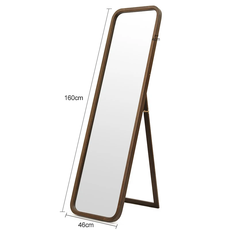 
Wood Large Decoration decor wall vanity makeup mirror for bathroom Living room 