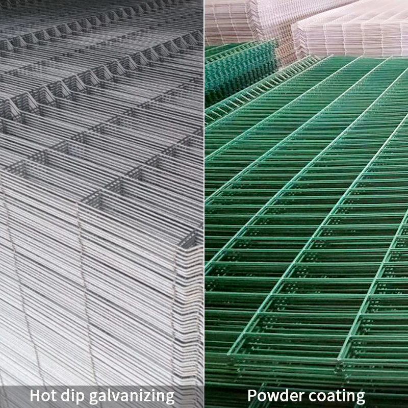 3D Wire Mesh Fence Panels 3D Metal Security Fence with Iron Frame Welded Technique for Sale