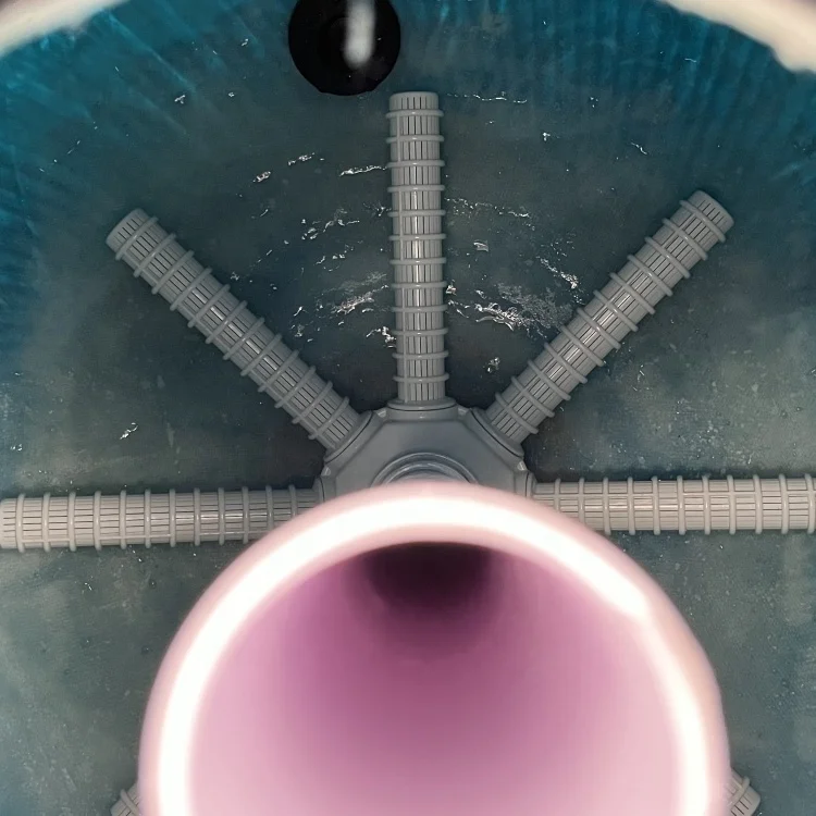 New Arrival Blue 800Mm Filtration Equipment Swimming Pool Filter System For In Ground Pool